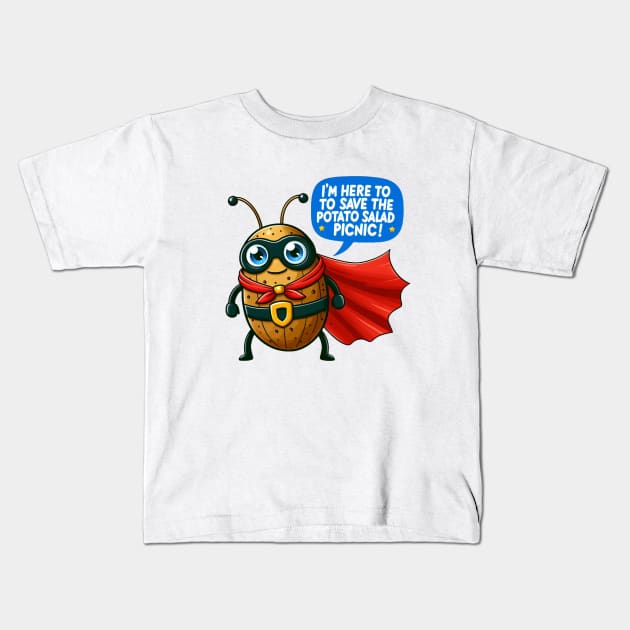 June Bug Kids T-Shirt by BukovskyART